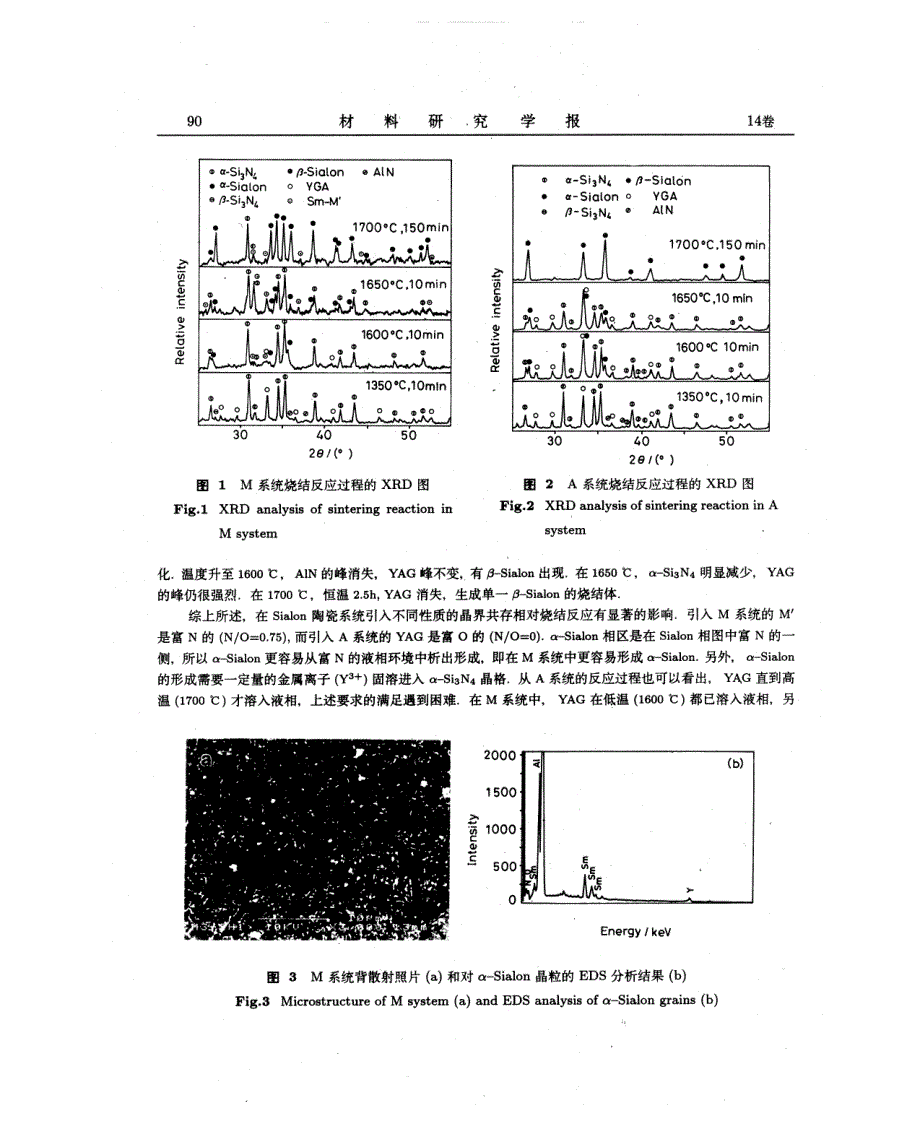 b--Sialon复相陶瓷的烧结反应过程_第3页