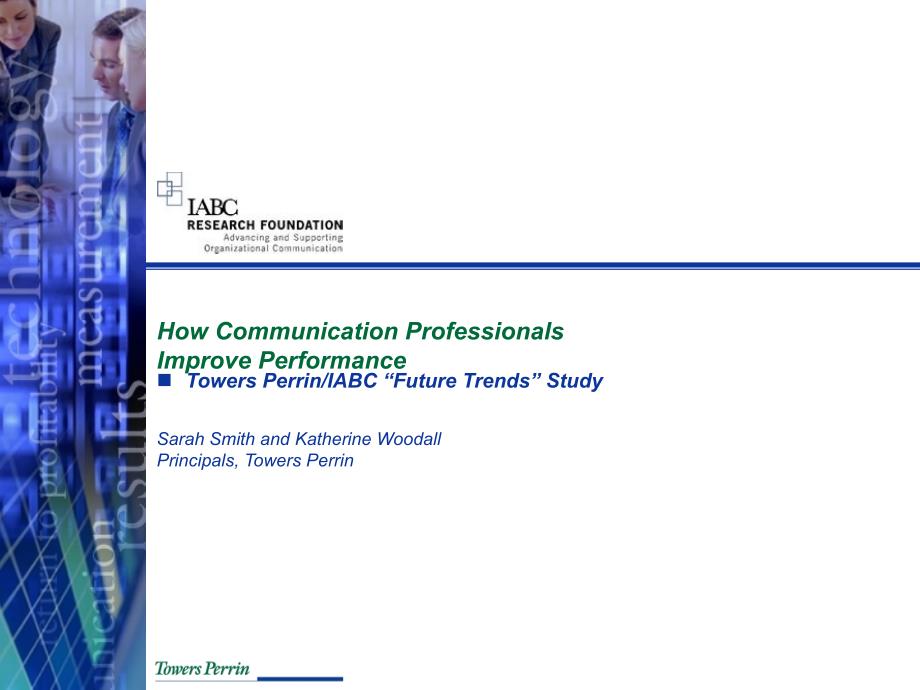 How Communication Professionals Improve Performance_第1页