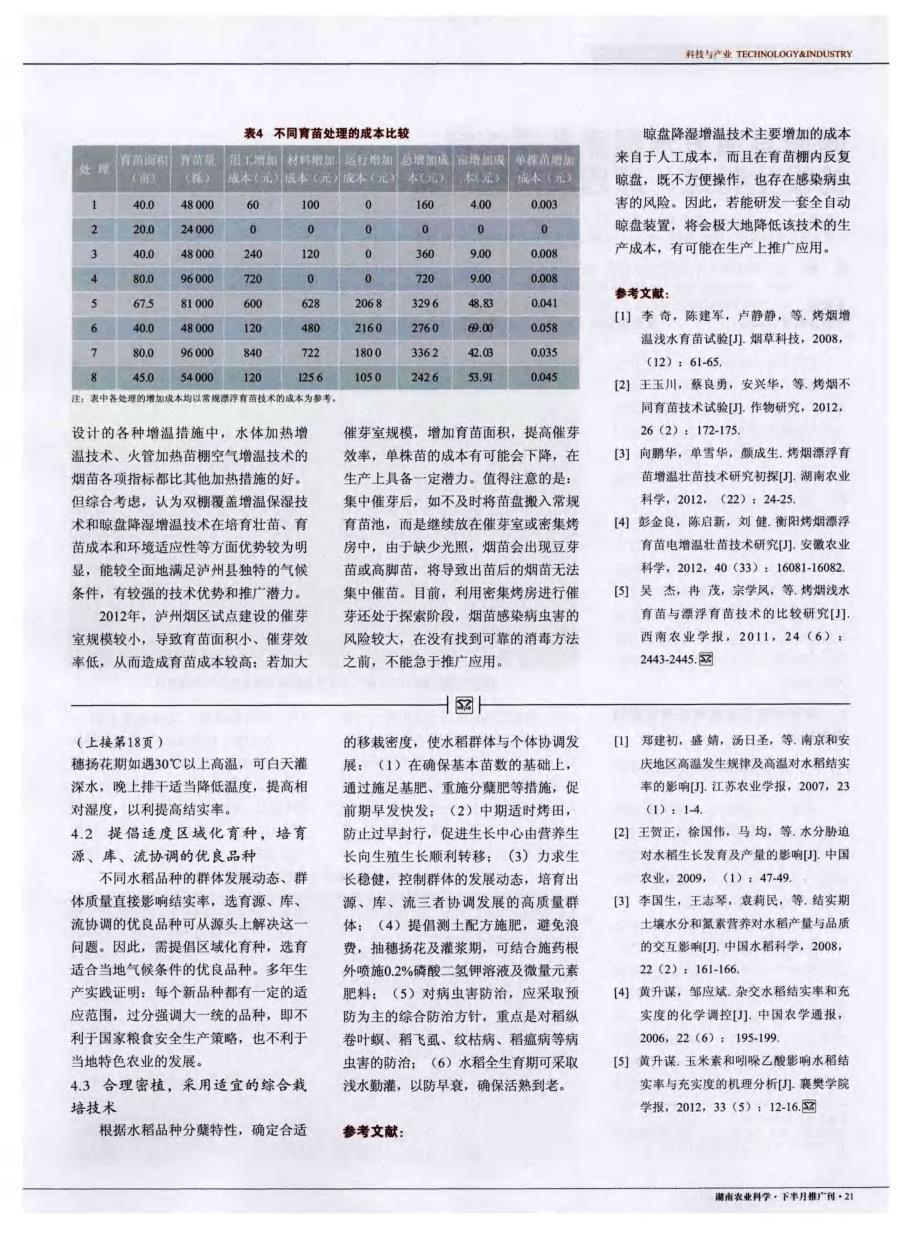 不同增温技术在烤烟漂浮育苗过程中的应用研究_第3页