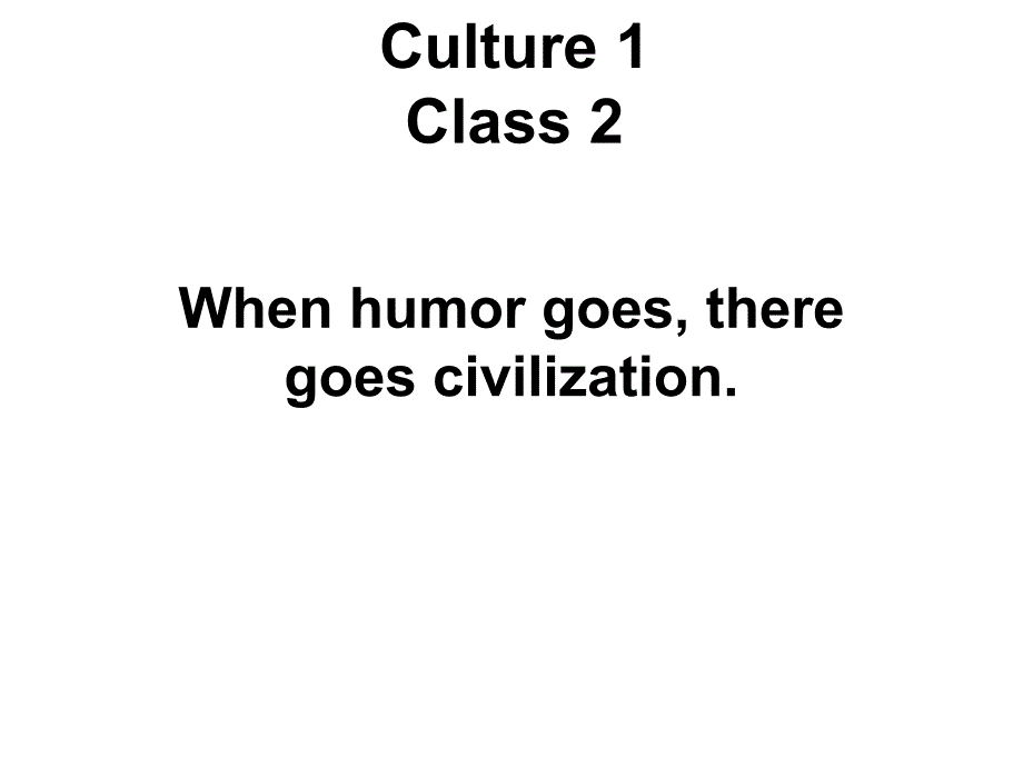 英国国家概况Culture1Class2_第1页