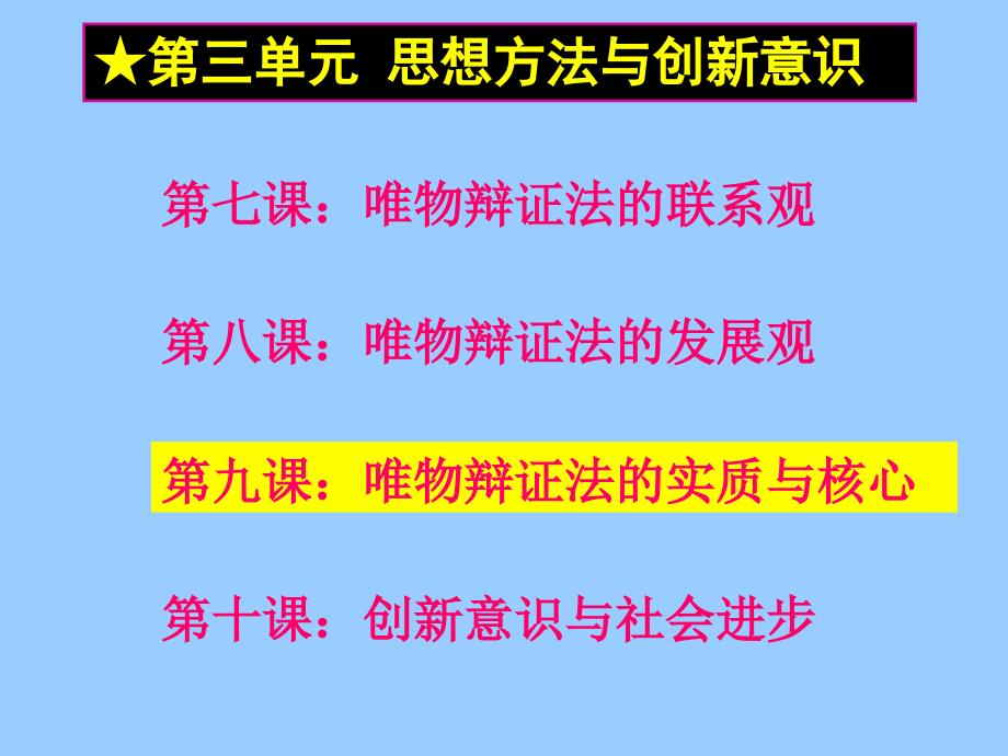 高考一轮复习生活与哲学第九课_第3页