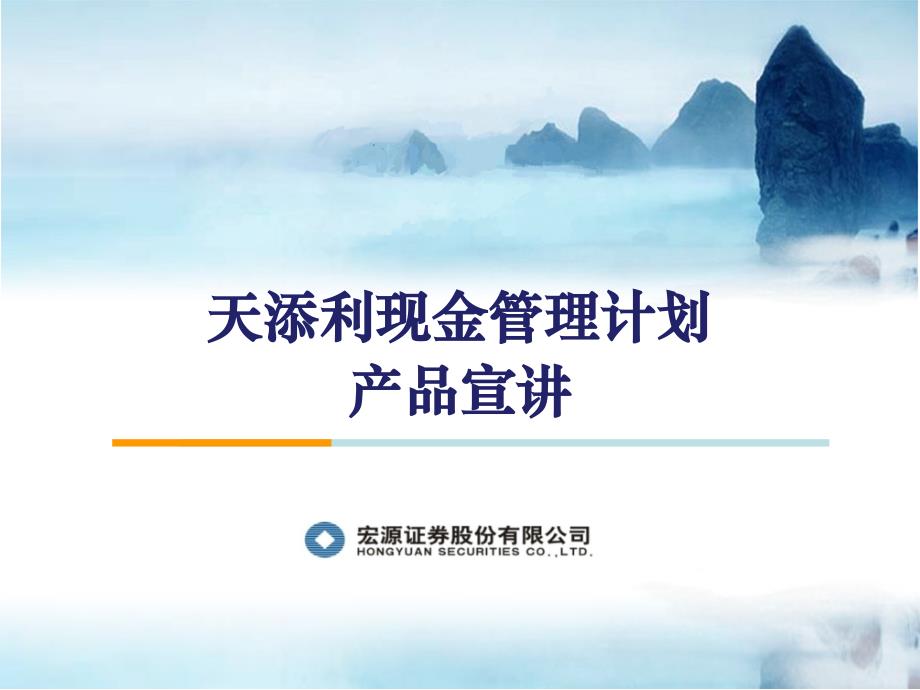 券商公司保证金现金管理计划解析版_第1页