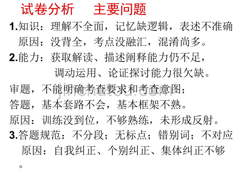 高三第一学期摸底考试主观题.22ppt_第2页