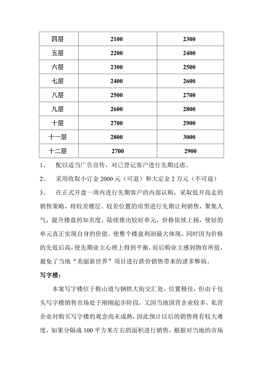 XX商业步行街销售策划报告_第2页