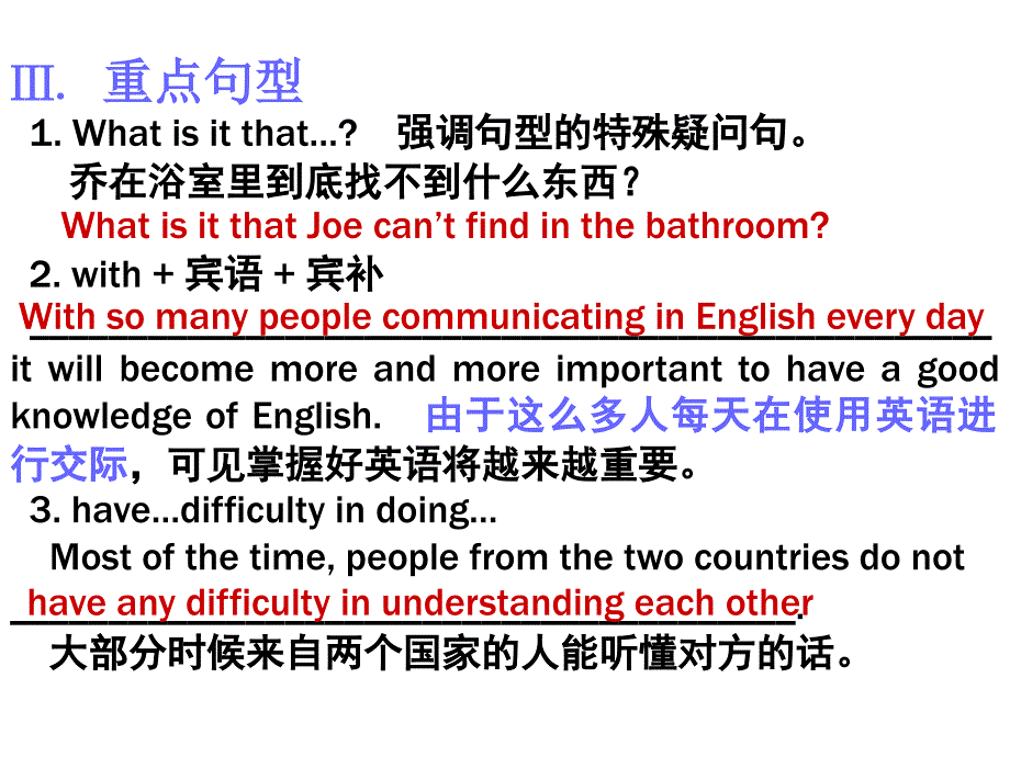 高一英语Unit2Englisharoundtheworld复习_第3页