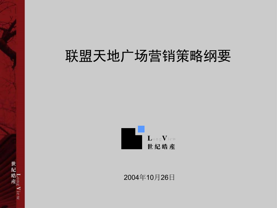 联盟天地广场营销方案_第1页