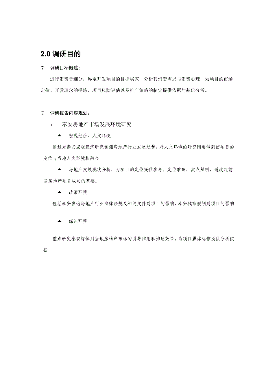 XX地产泰安项目地产调研规划书_第3页