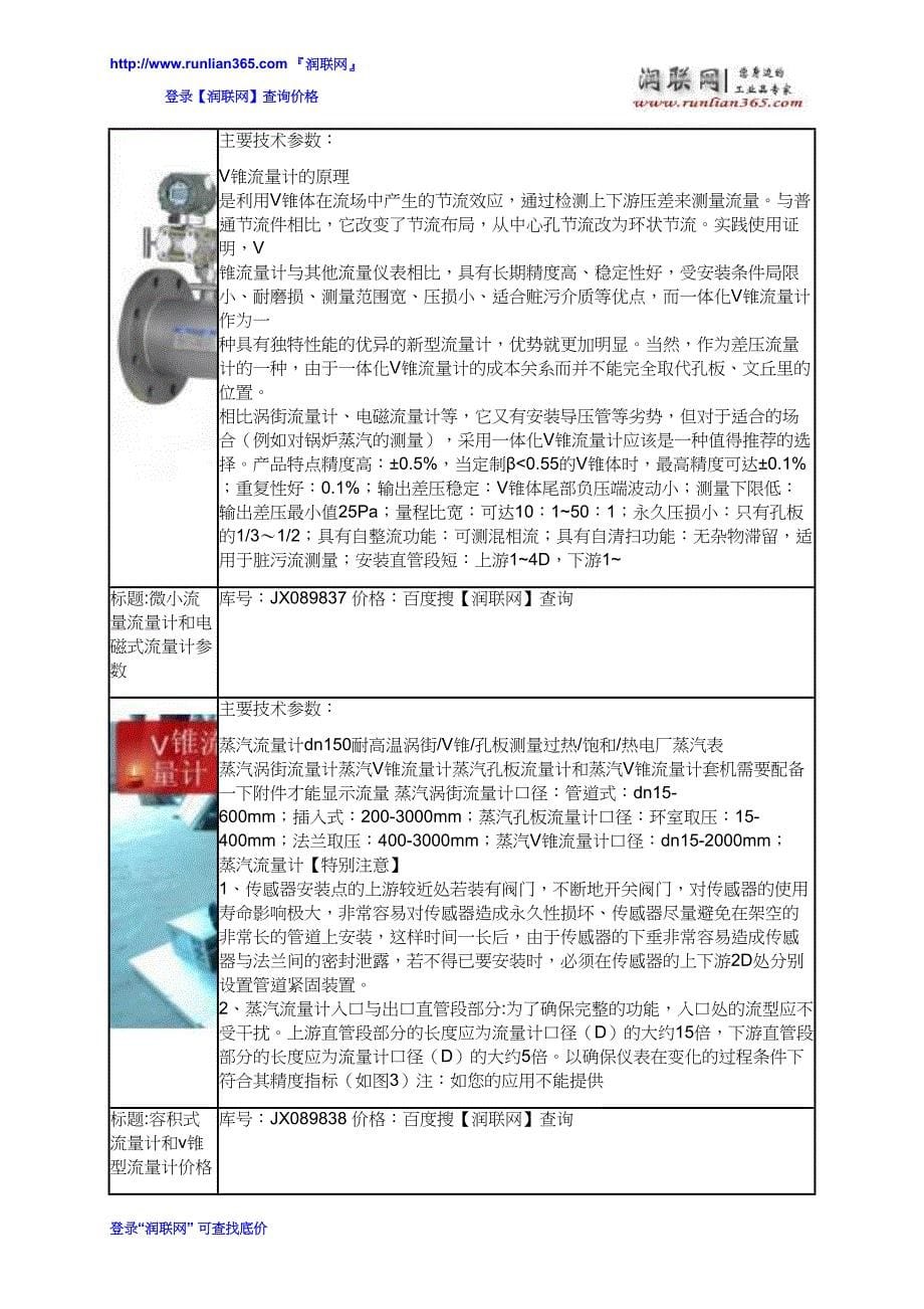 气体质量流量计和液化石油气流量计DN15-DN200价格_第5页