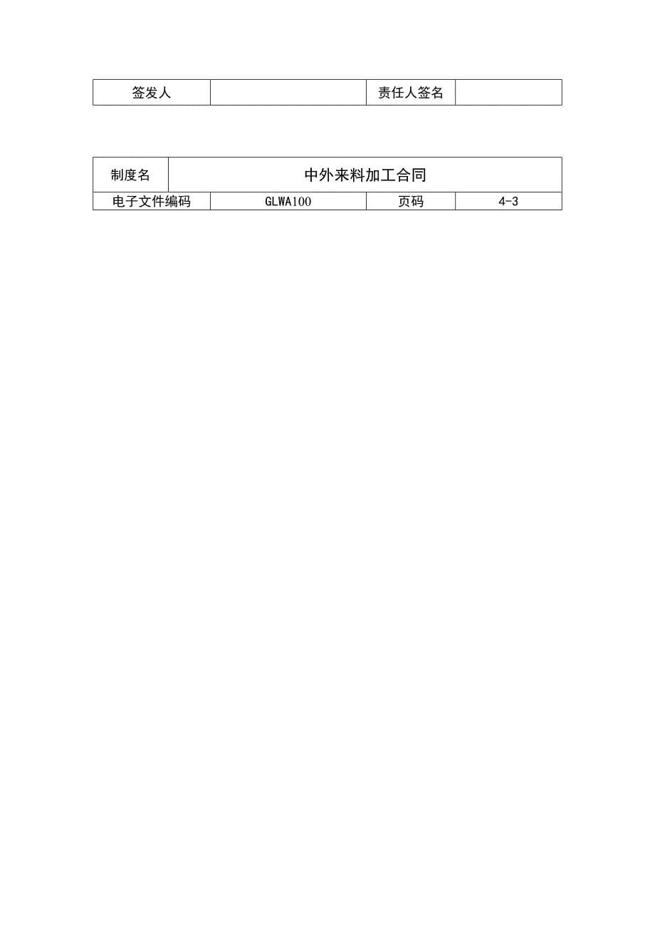 中外来料加工合同（制度范本、DOC格式）_第5页