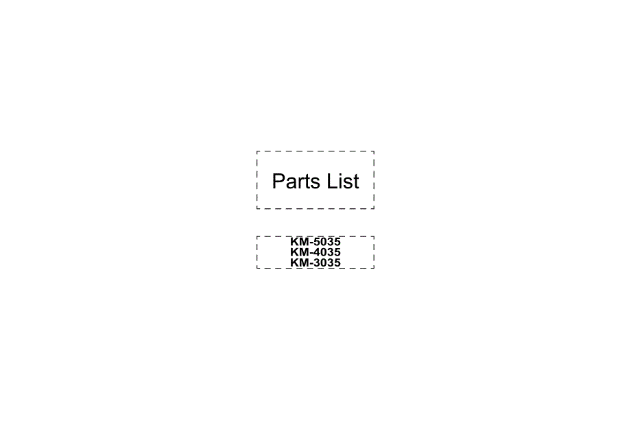 2005款京瓷KM-5035系列复印机零件清单手册_第3页