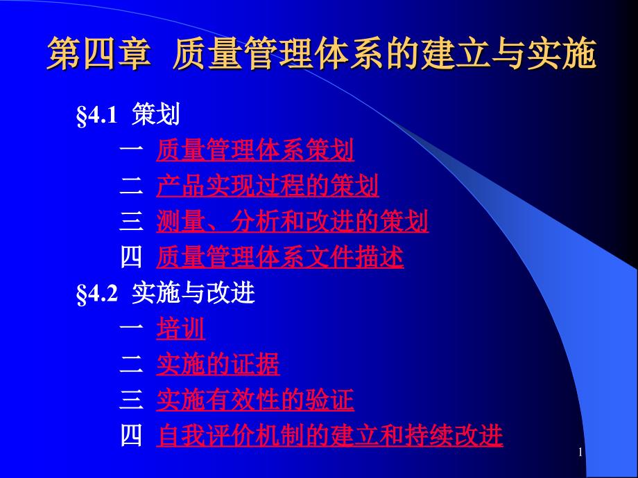 质量管理体系的建立与实施_第1页