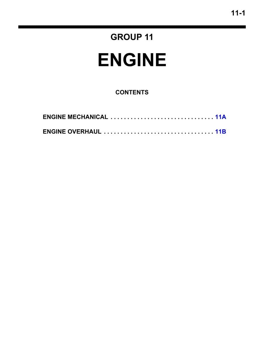 2006款三菱蒙特罗发动机机械维修手册（英）_第5页