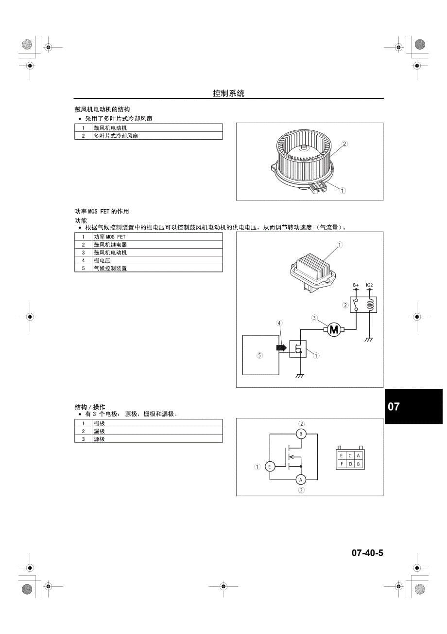 2006款一汽奔腾B70全自动空调控制系统维修手册_第5页