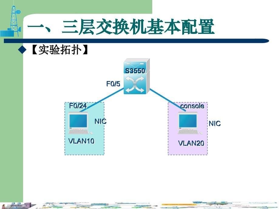 实验二：三层交换机基本配置及VLAN通信_第5页