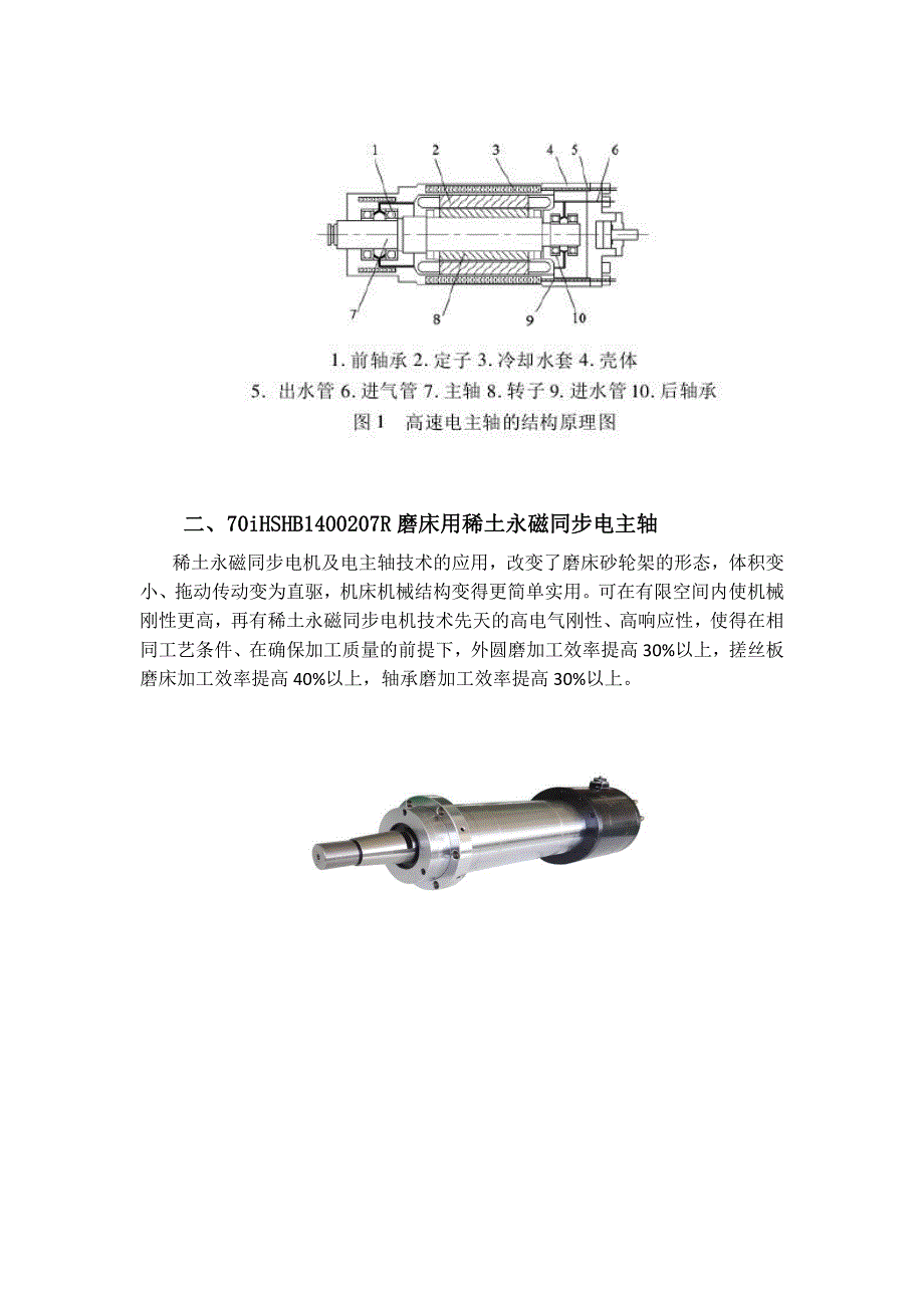 数控电主轴分析报告项目设计说明书_第3页