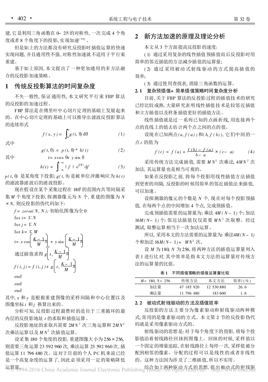 一种滤波反投影算法的加速方式_第2页