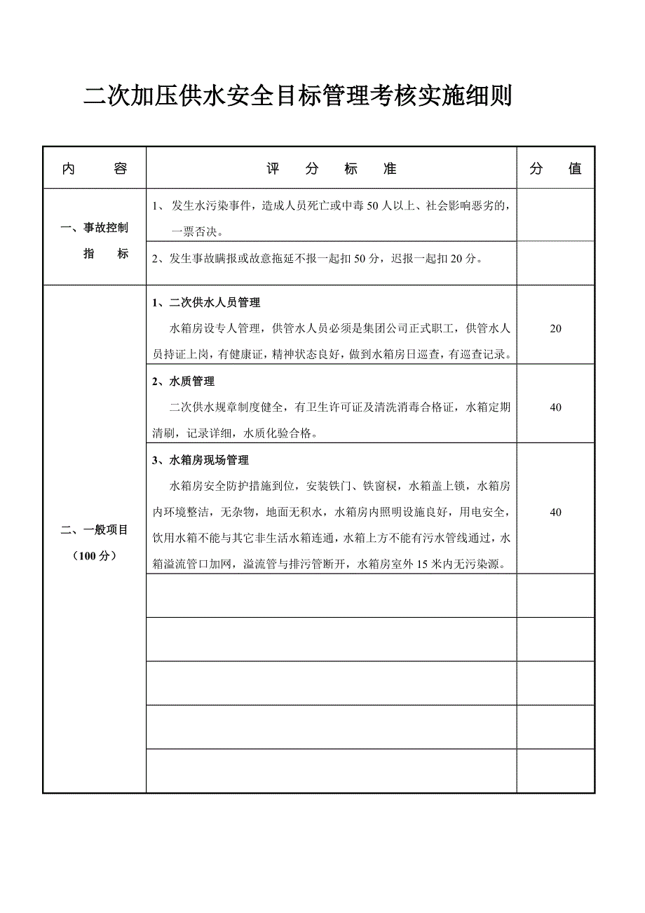 新建及维修改造工程安全目标管理考核实施细则_第3页