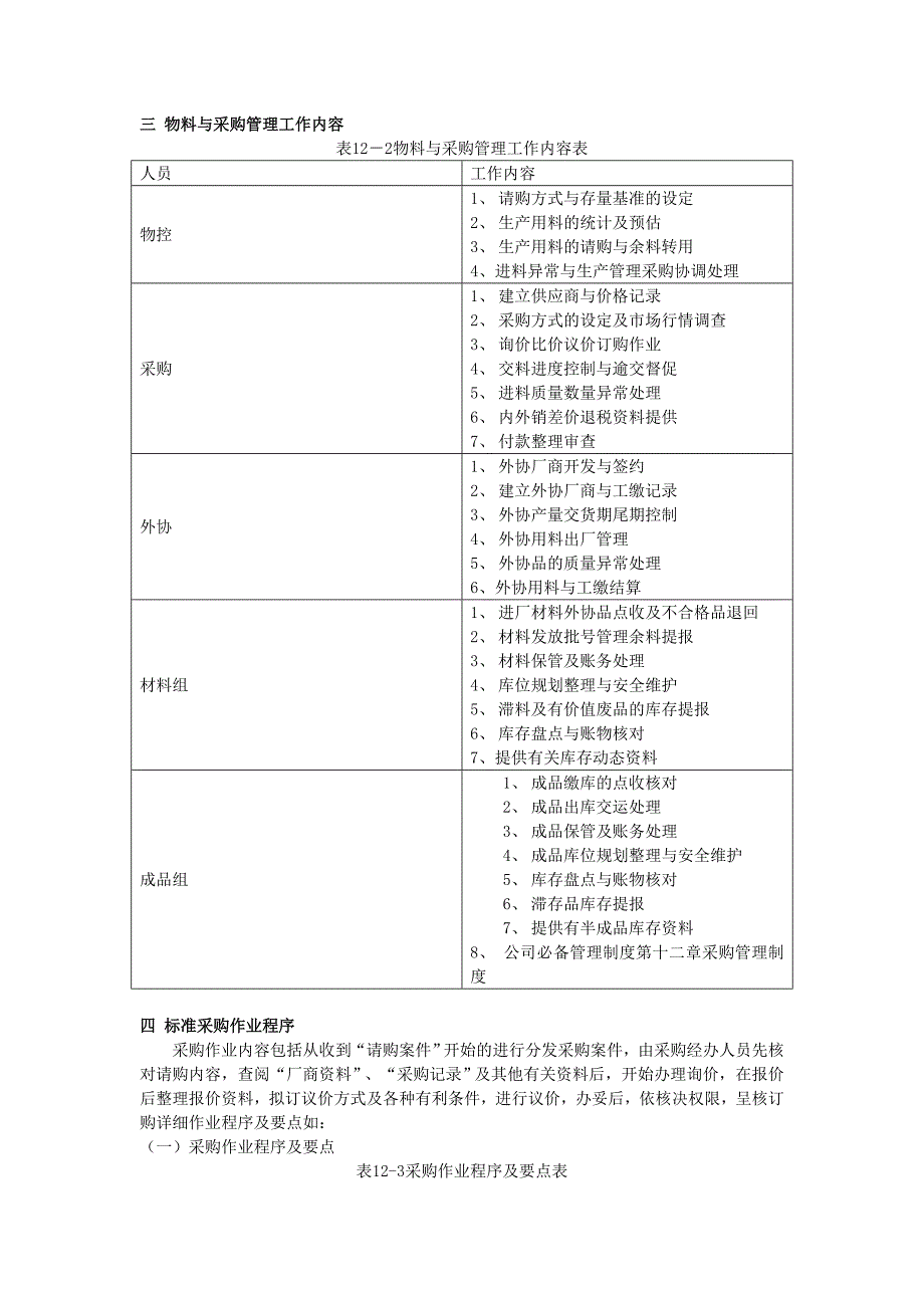 采购管理制度——采购工作管理目标_第3页