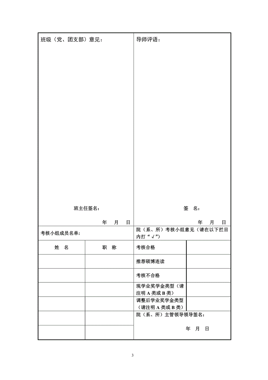 硕士研究生中期考核表_第4页