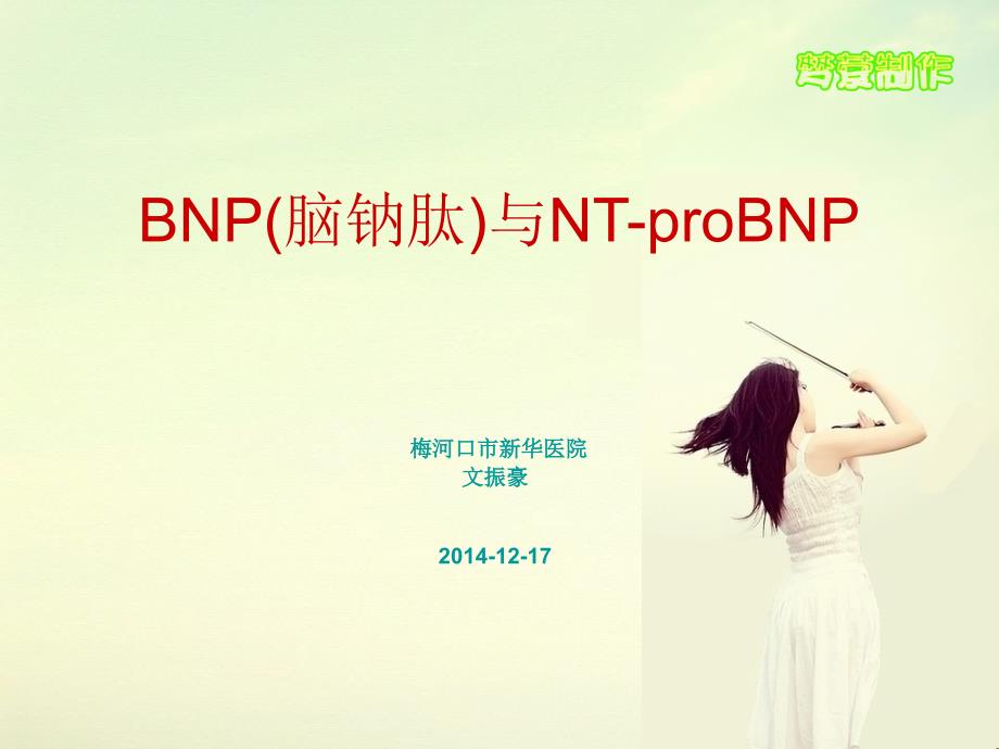 BNP(脑钠肽)与NT-proBNP 医学课件_第1页