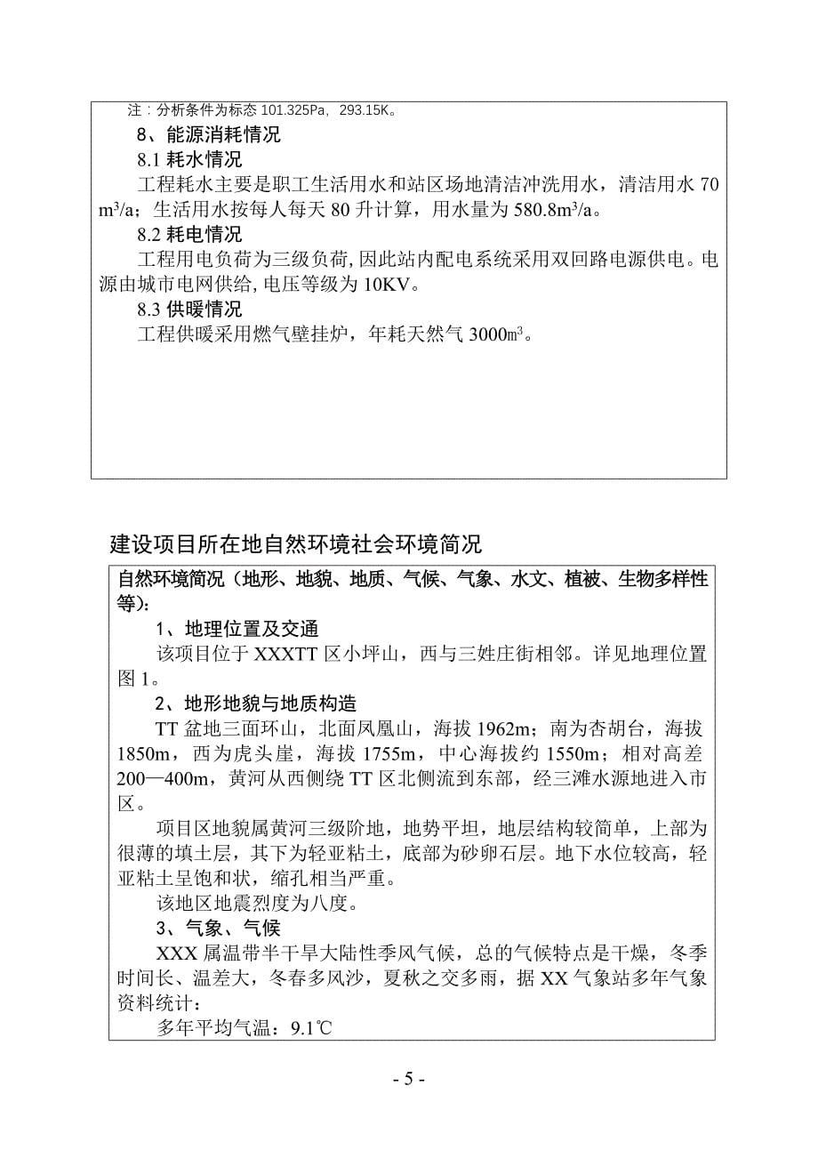 CNG加气站环评报告表_第5页