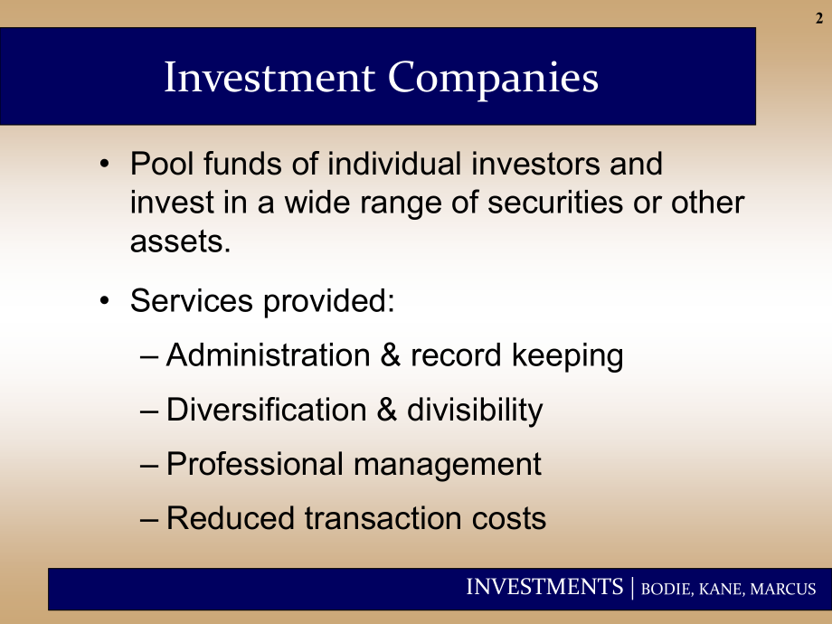 Mutual Funds and Other Investment Companies_第2页