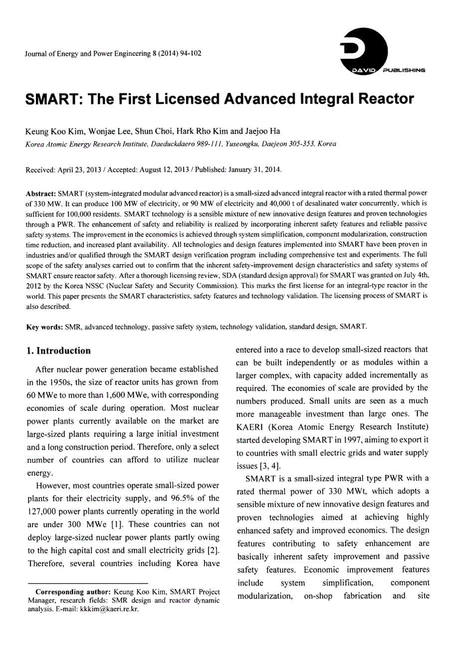 SMART： The First Licensed Advanced Integral Reactor_第1页