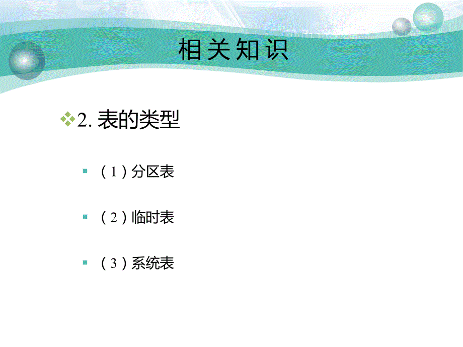 表的创建于管理教学课件PPT_第4页