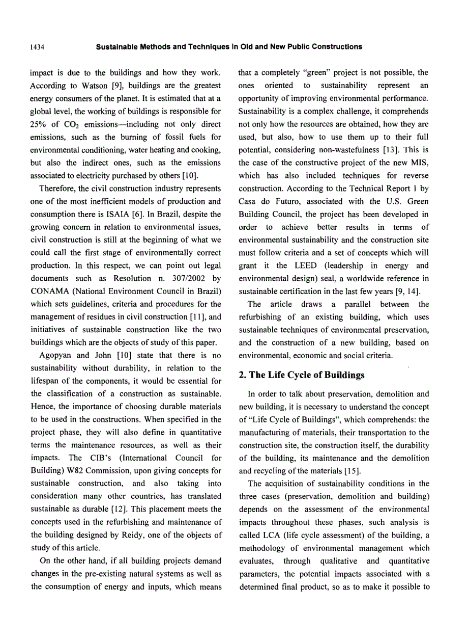 Sustainable Methods and Techniques in Old and New Public Constructions_第2页