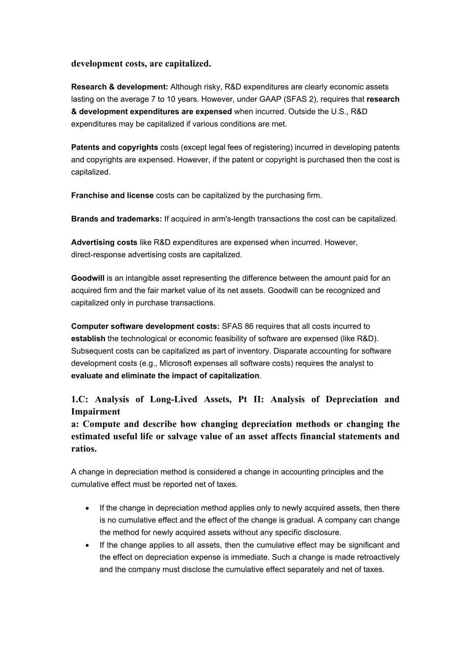 Investment Tools Financial Statement Analysis Assets_第5页