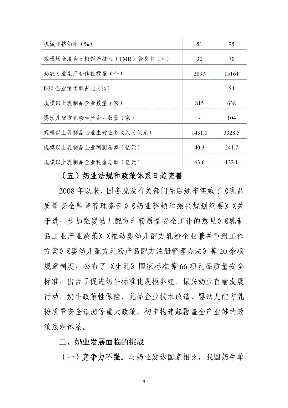 全国奶业发展规划（2016-2020年）_第4页