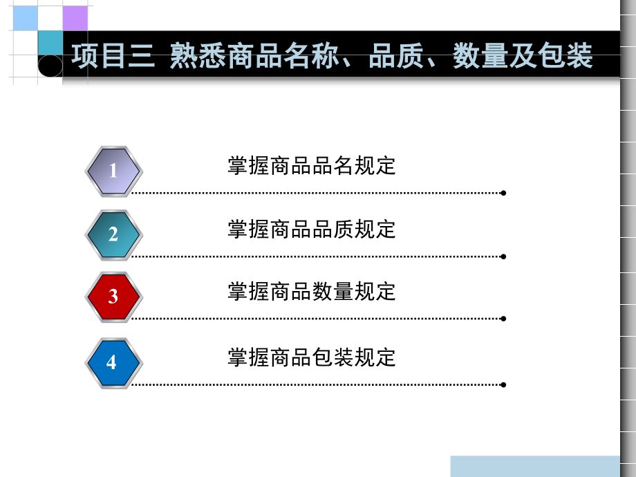 项目三熟悉商品名称、品质、数量及包装_第2页