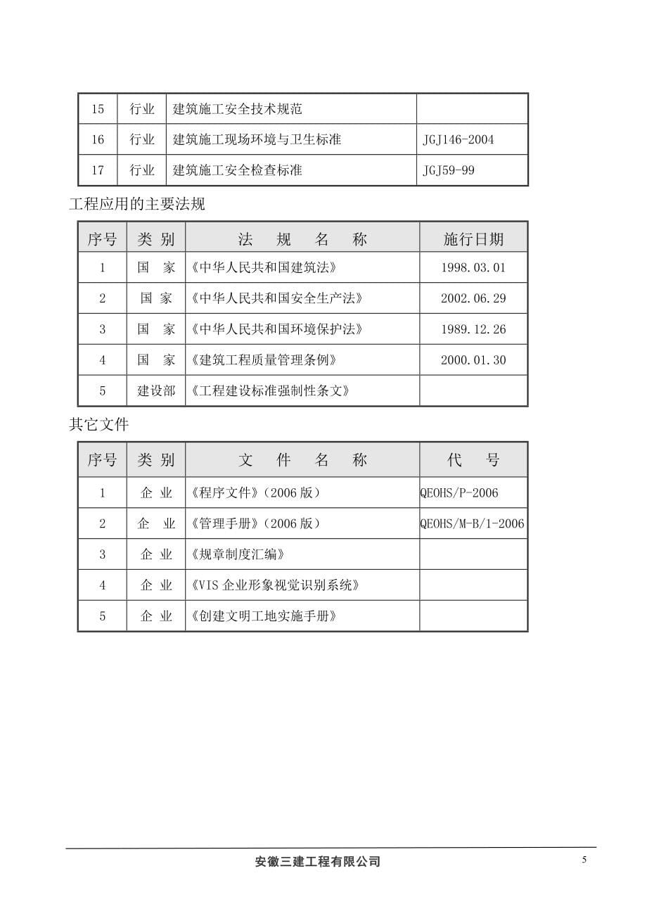 装修工程办公楼工程施工组织设计_第5页