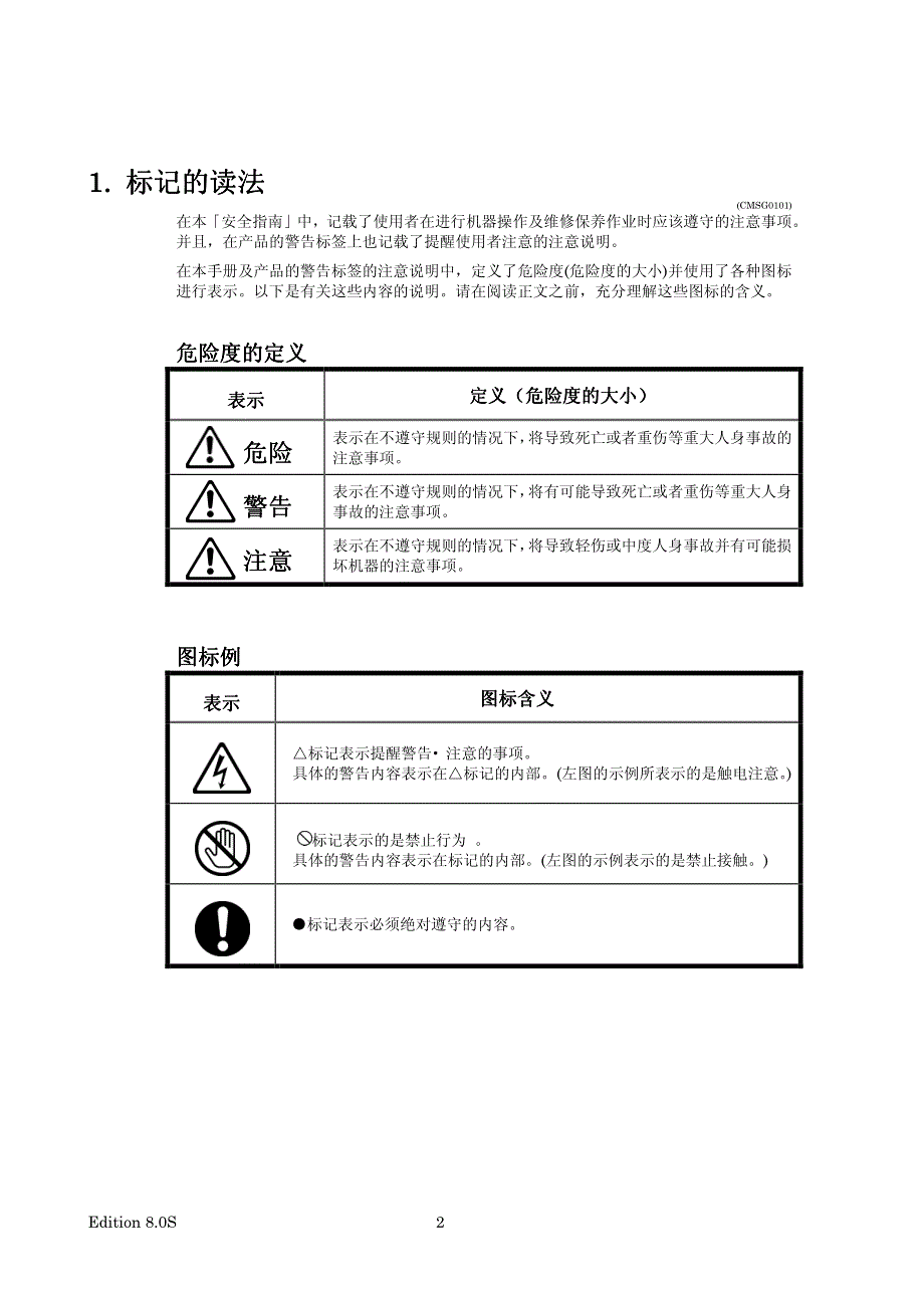 安全指南——所有机型共通的注意事项_第3页