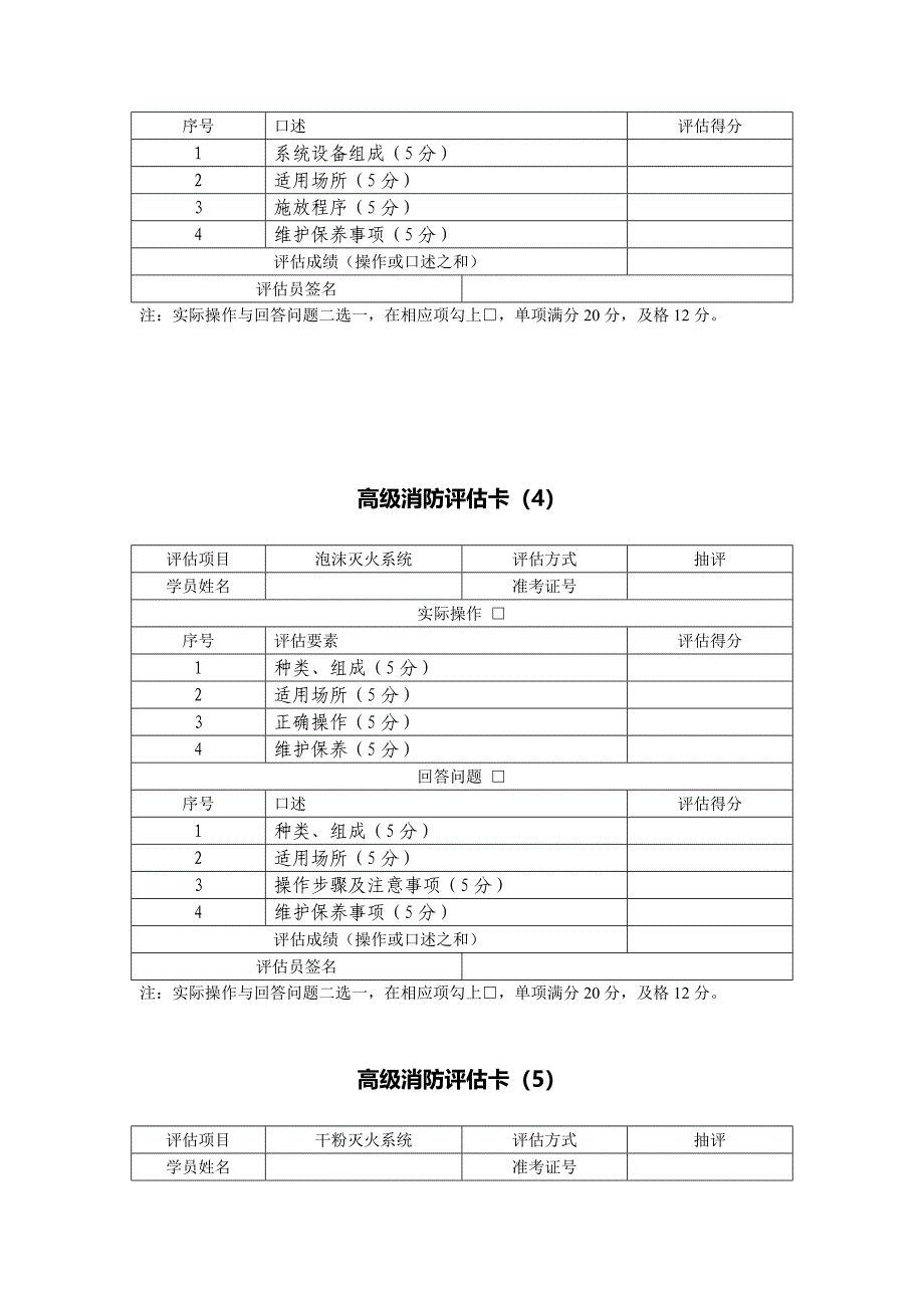 高级消防评估卡烟火探测和失火报警系统_第3页