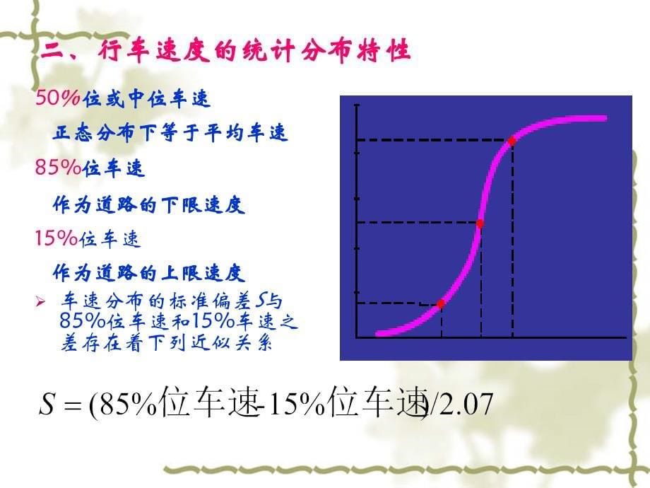 交通工程总论教学课件PPT行车速度特性PPT_第5页