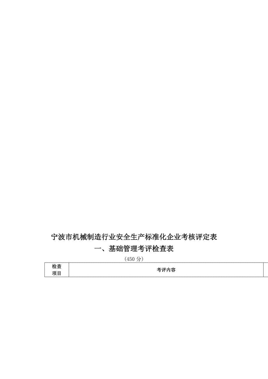 机械制造企业安全生产标准化相关材料_第5页