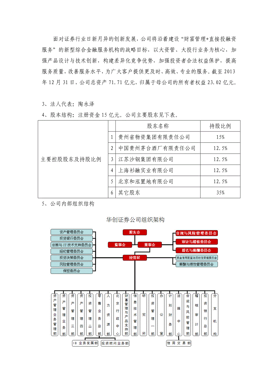 华创证券有限责任公司简介_第2页