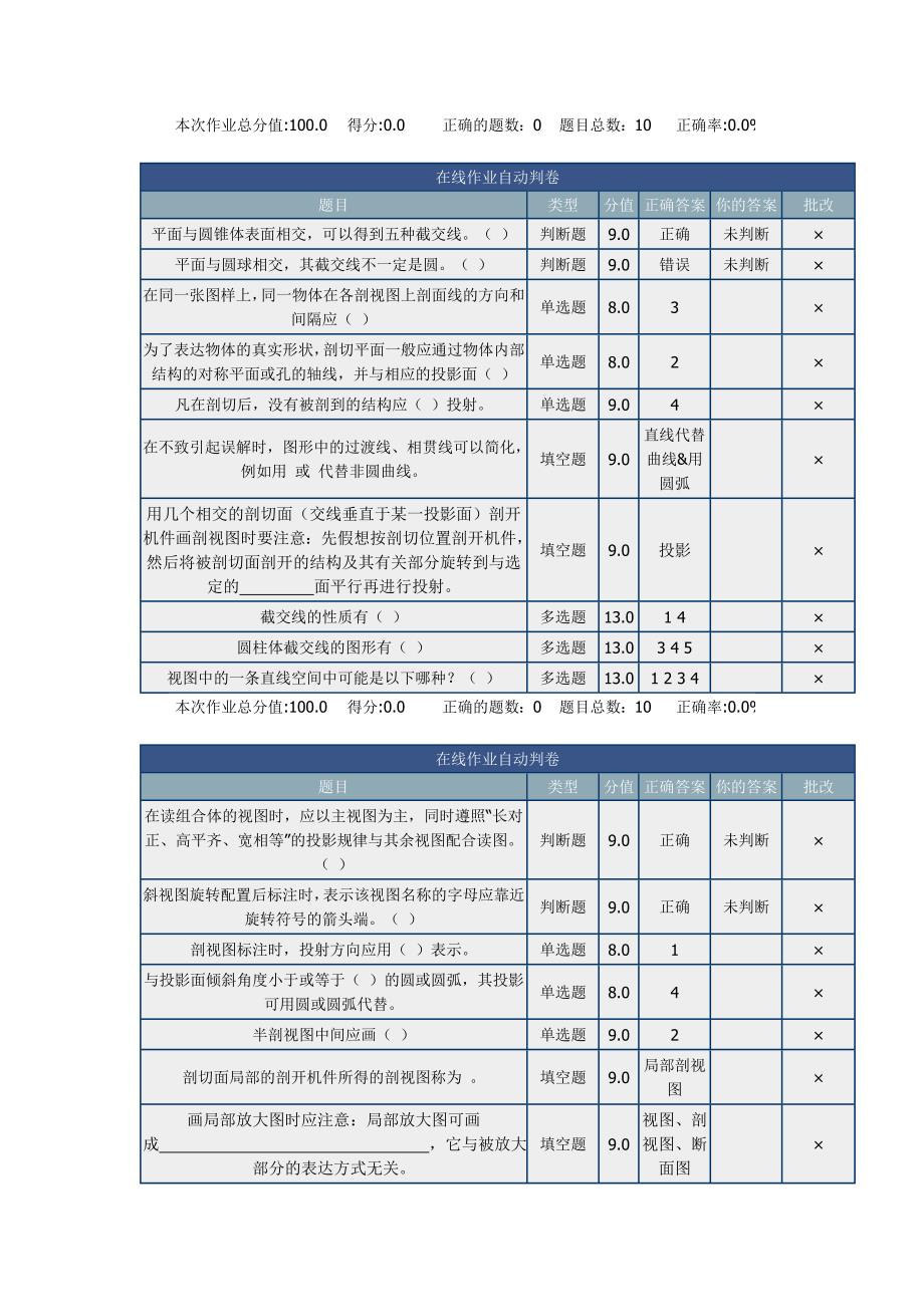 北理工网上作业机械制图2_第2页