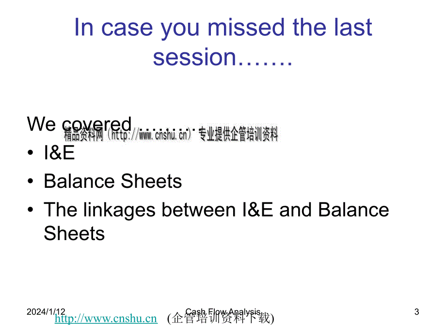 Cash Flow Analysis（英文版）(ppt 31页)-精_第3页