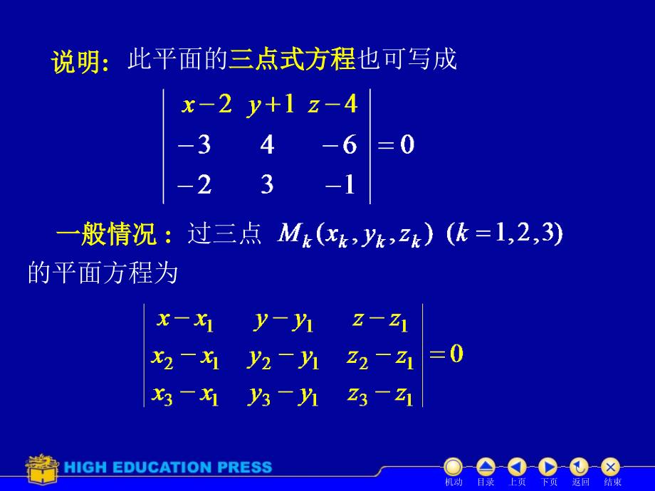 高等数学(同济大学)课件上第7_5平面方程_第4页