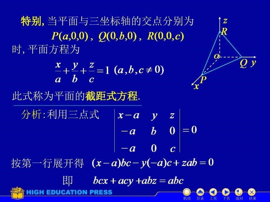 高等数学(同济大学)课件上第7_5平面方程_第5页