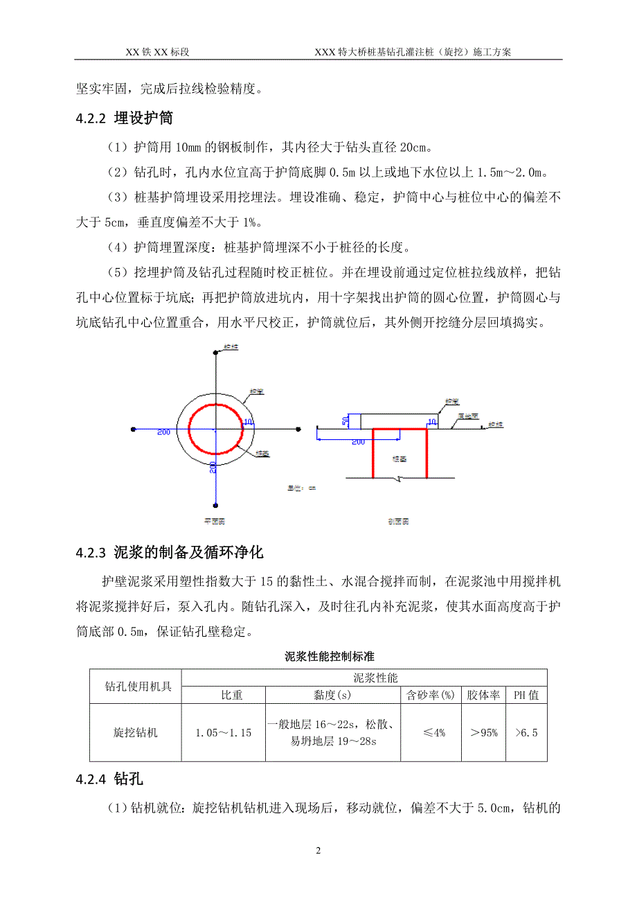 xxx大桥桩基钻孔灌注桩(旋挖)施工方案_终_第4页