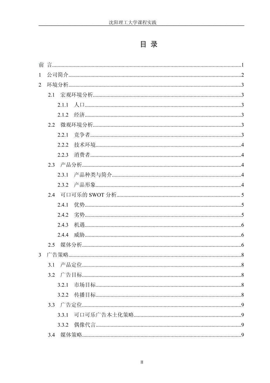 可口可乐的广告策划书_第2页