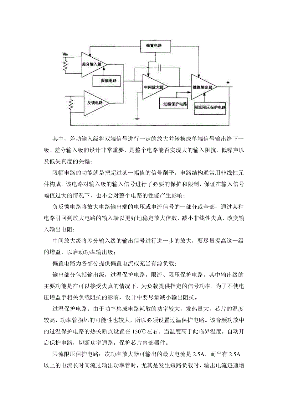 高保真音频放大器的设计及原理分析_第3页