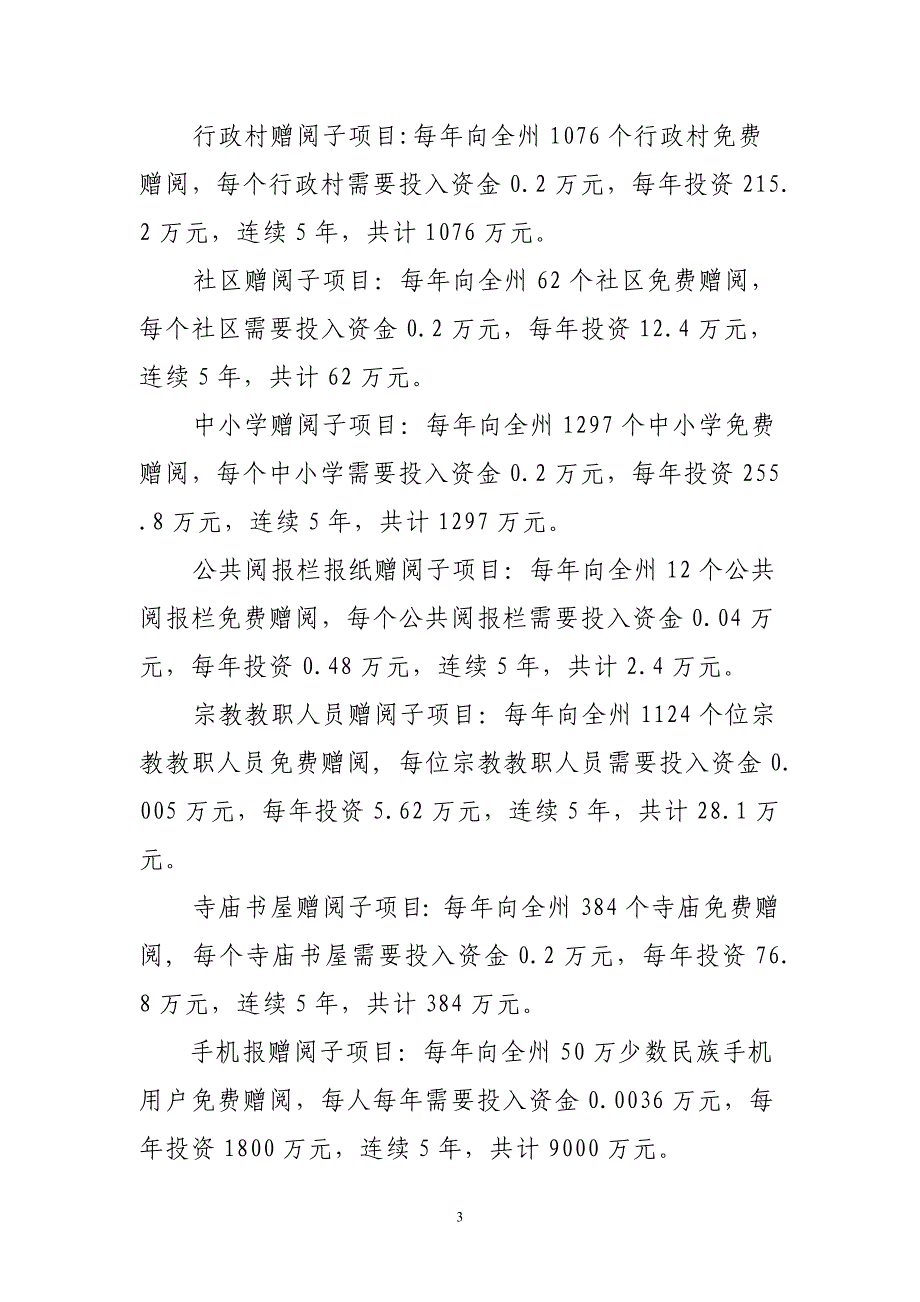 大理日报社赠阅项目建议书_第3页