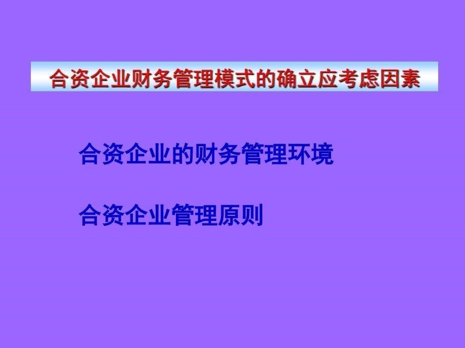 合资财务管理模式探讨_第5页