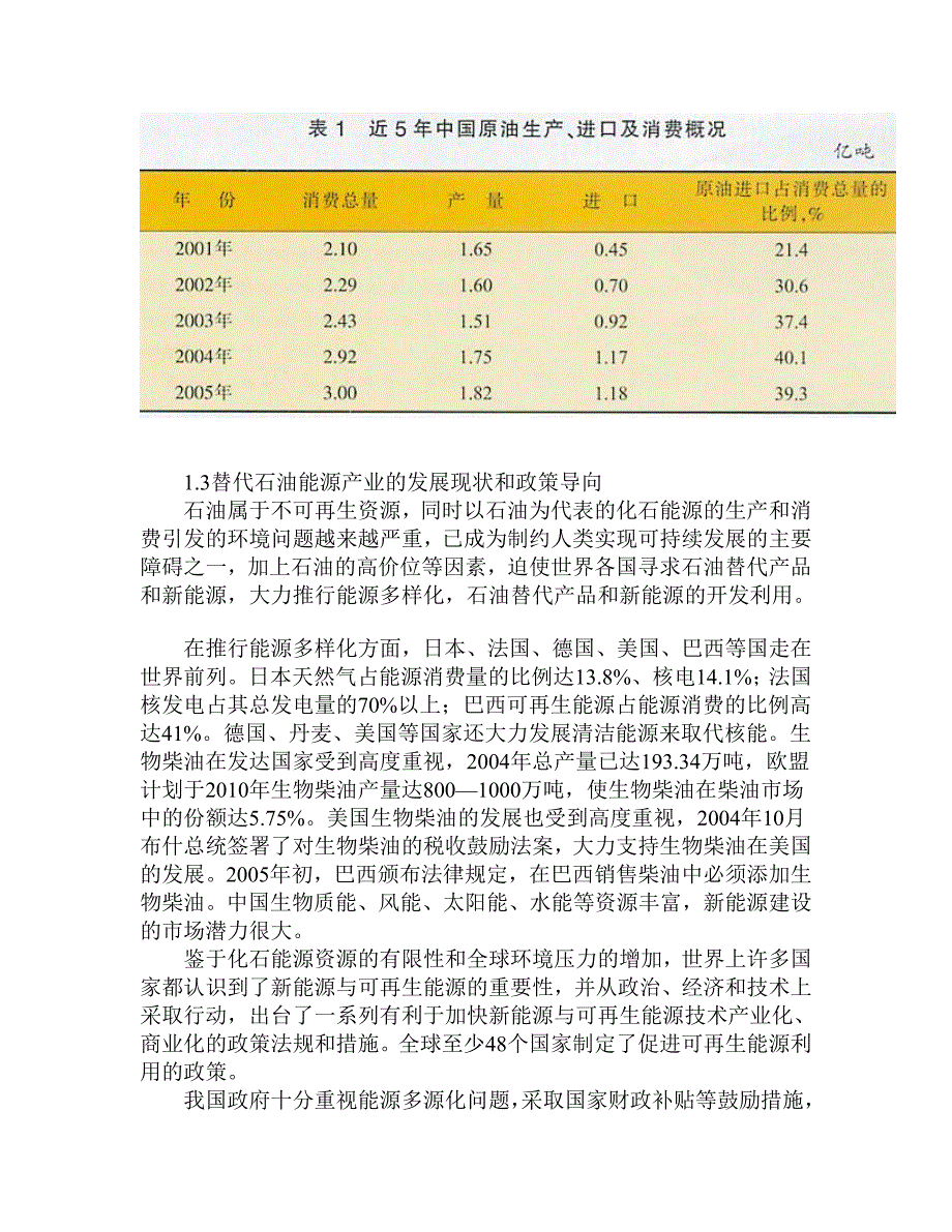 替代石油新能源的技术发展及趋势研究_第2页