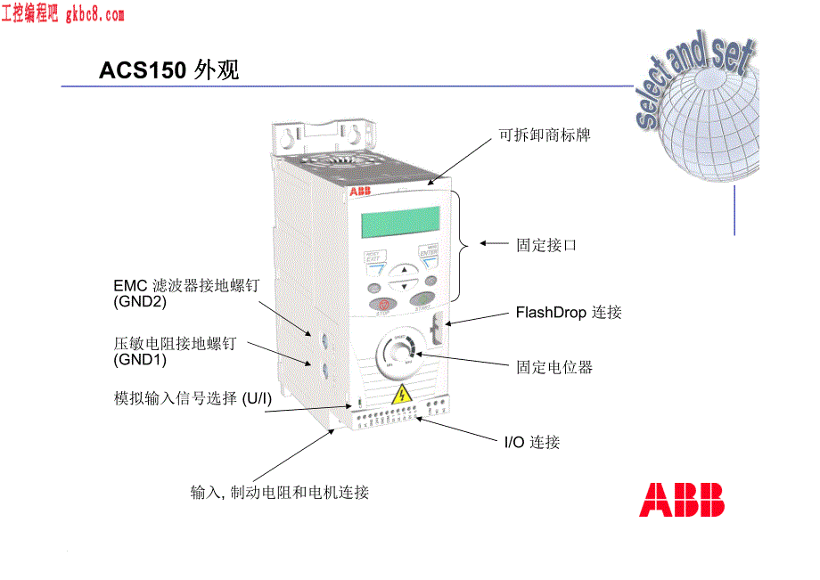 ABB 通用传动ACS150培训_第4页