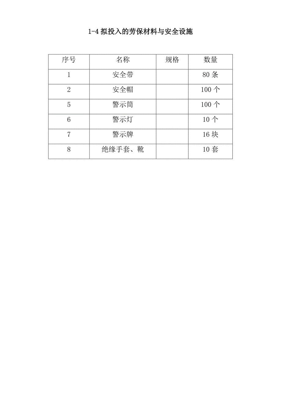 某街道led路灯安装工程电气施工组织设计_第5页